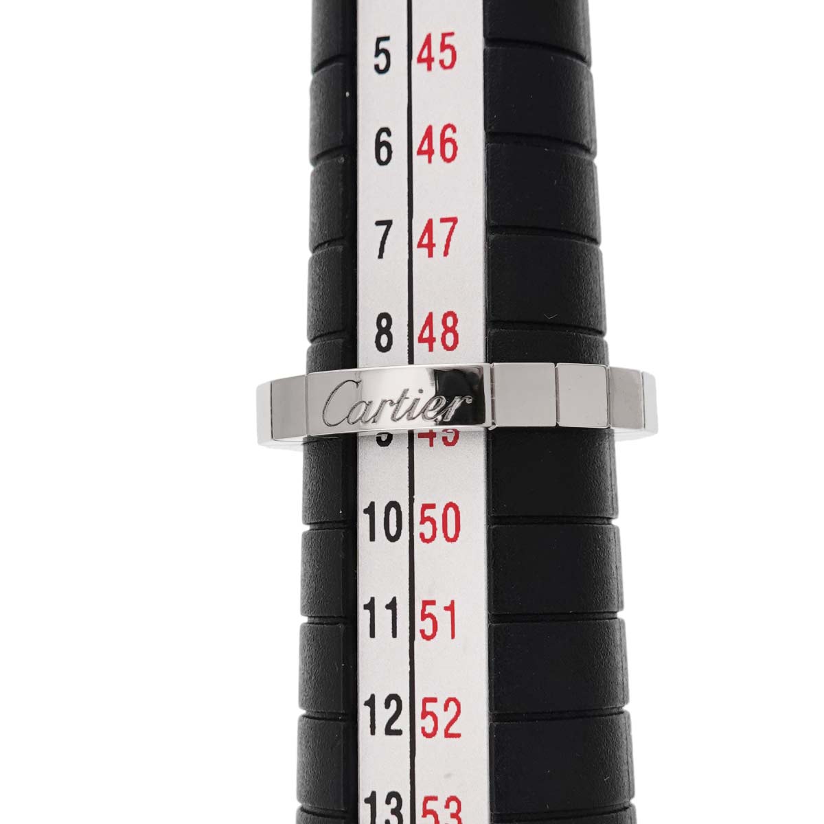 Laniere Ring 18K White Gold 750 Size49 4.5-4.75(US)