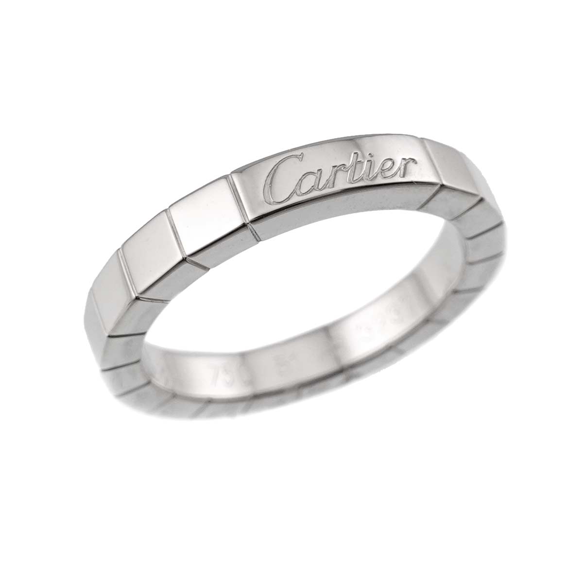 Laniere Ring 18K White Gold 750 Size51 5.5-5.75(US)