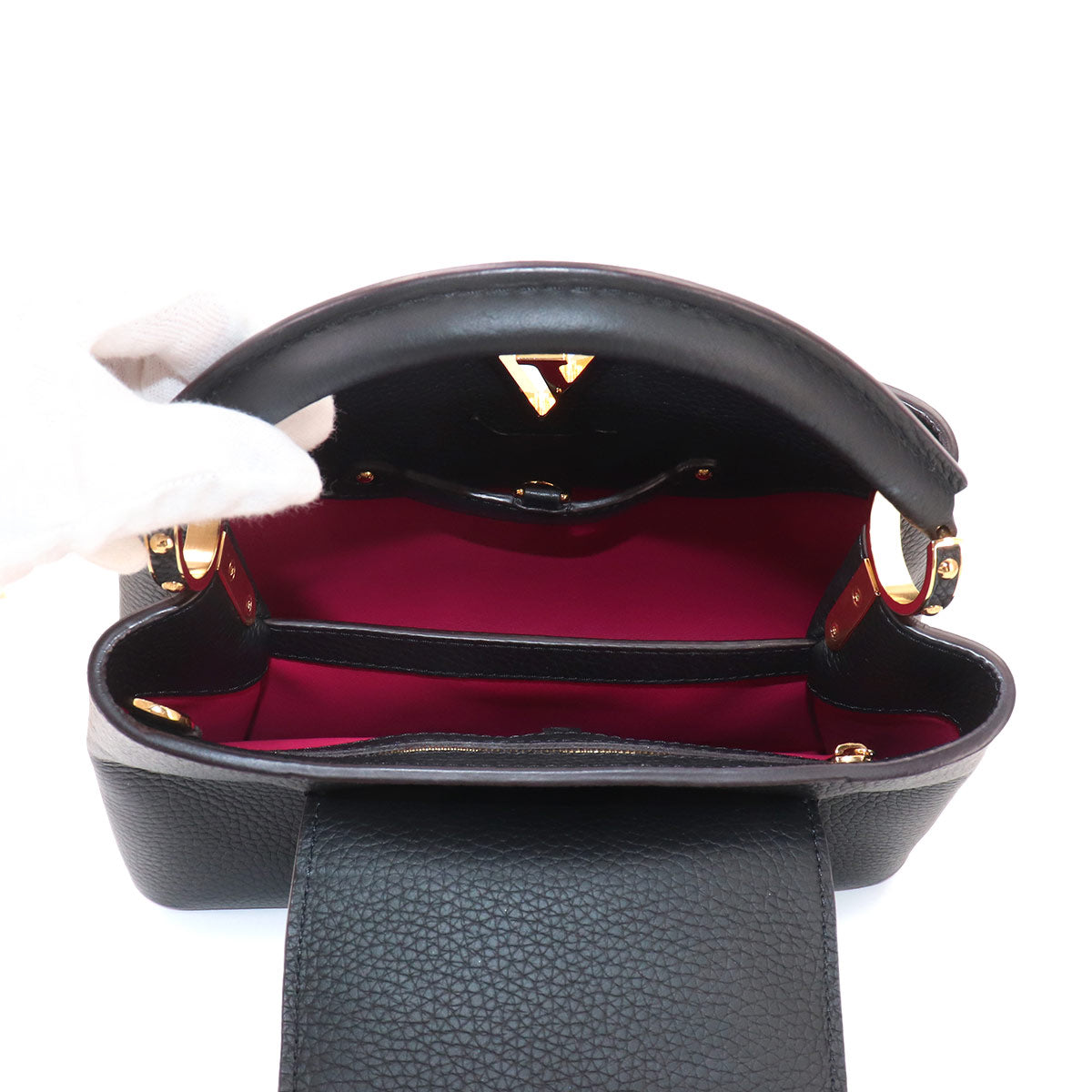 Capucines BB Hand Shoulder Bag Taurillon Leather M94755