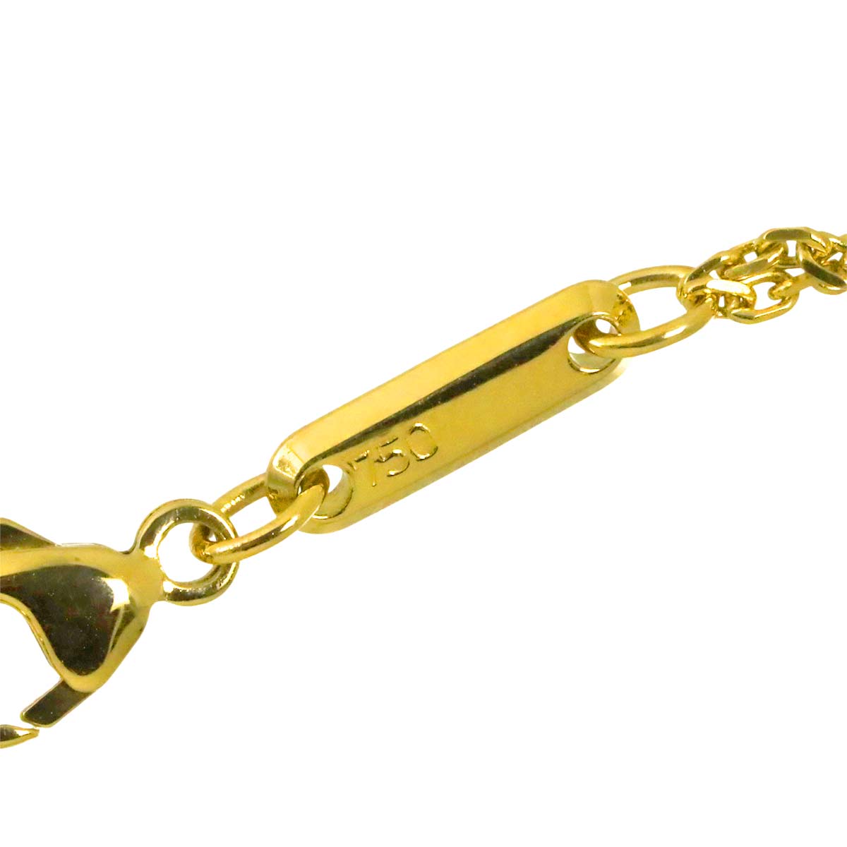 Happy Spirit Diamond Necklace 18K Yellow Gold 750