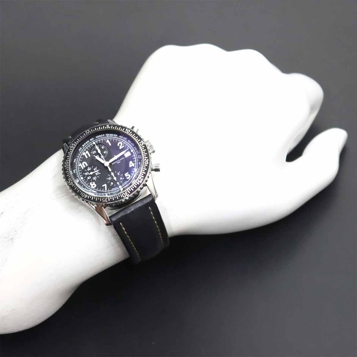 Aviastar Chronograph A13024 Automatic Silver Dial Mens