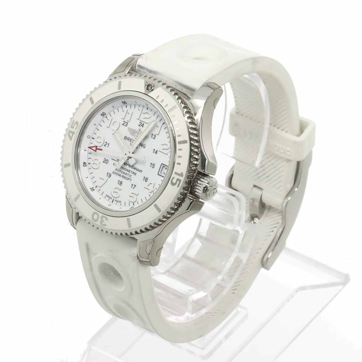 Super Ocean II 36mm A17312 Date Automatic White Dial Ladies
