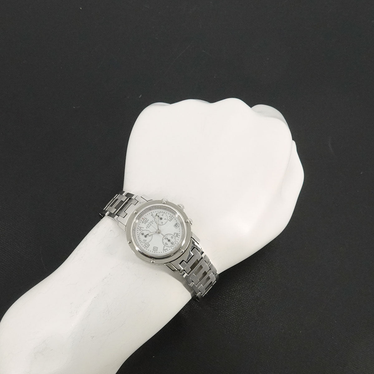 Clipper Chronograph CL1 310 Date White Dial Ladies