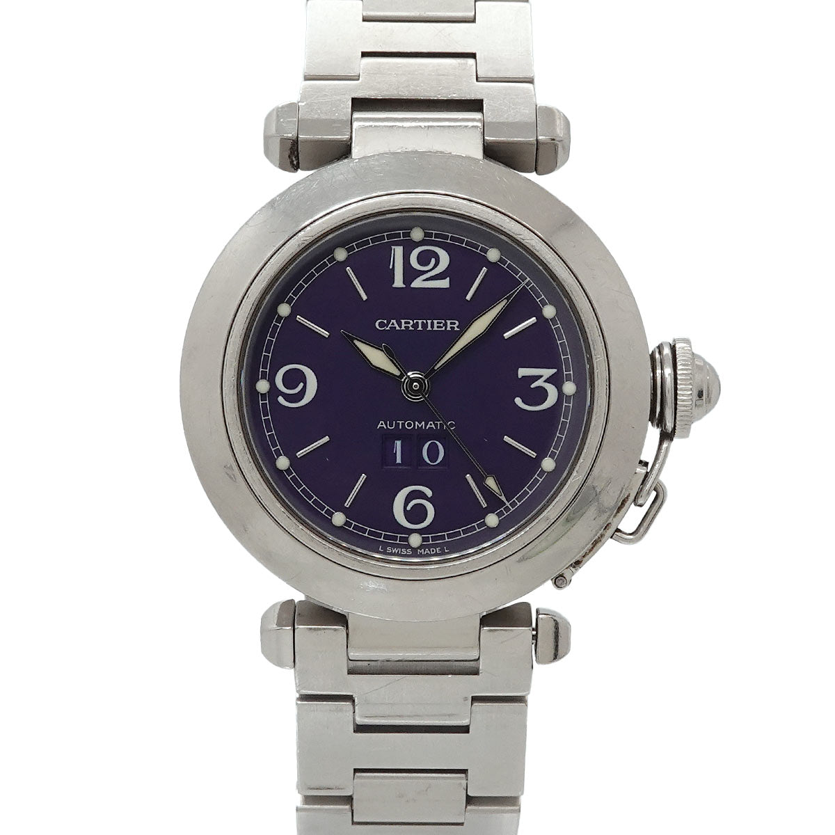 PashaC W31047M7 Automatic Date Navy Dial Boys Watch