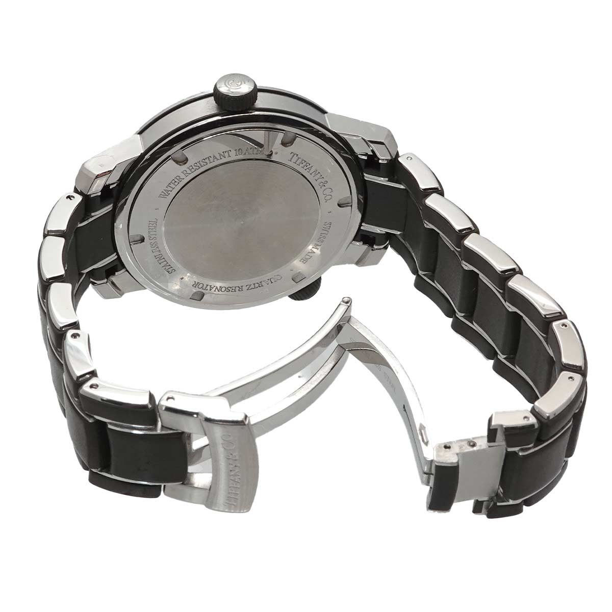 Mark T-57 Gray Dial Quartz Rubber Mens Wrist Watch