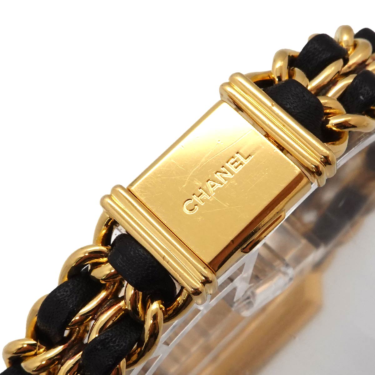 Premiere Size M H0001 Vintage Quartz Black Dial Ladies Watch
