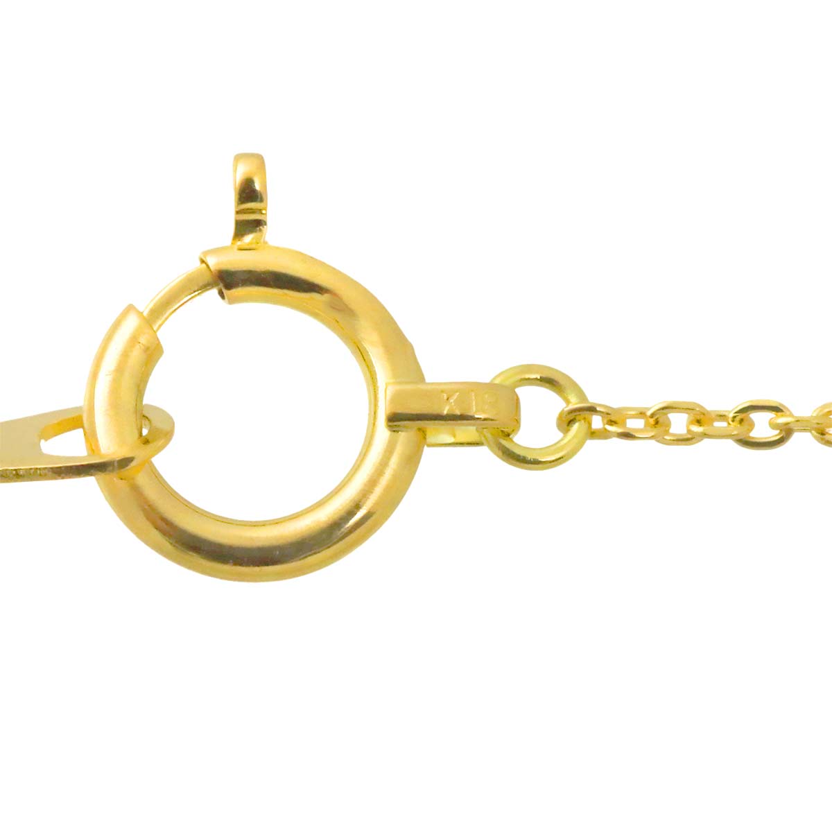 Diamond 0.277ct Necklace 18K YG Yellow Gold 750