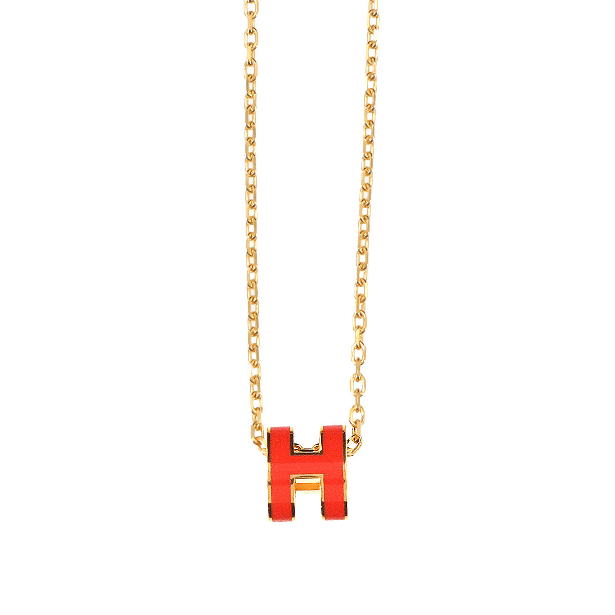 Mini Pop H Chain Necklace Orage Gold Accessory