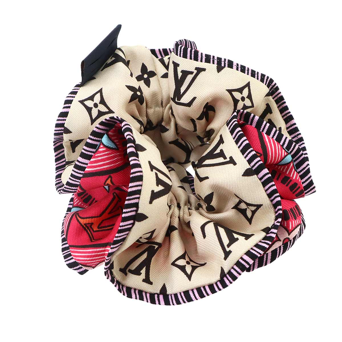 Monogram Tiles Chouchou Hair Accessory M78435 Scrunchie