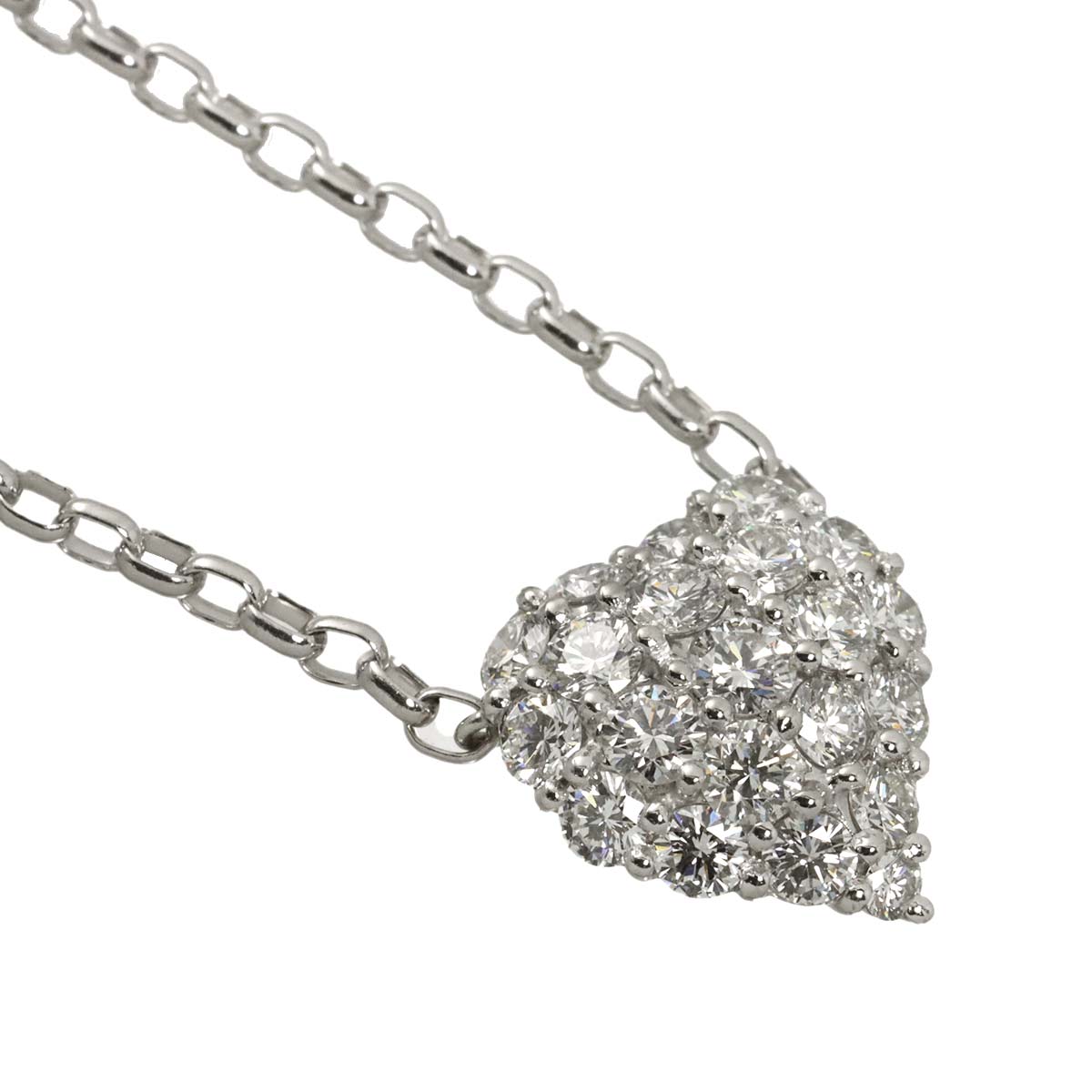 Diamond 1.37ct Necklace Pt Platinum
