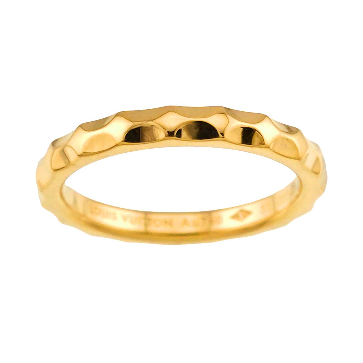 Monogram Ring 18K YG 750 Size51 5.5-5.75(US)