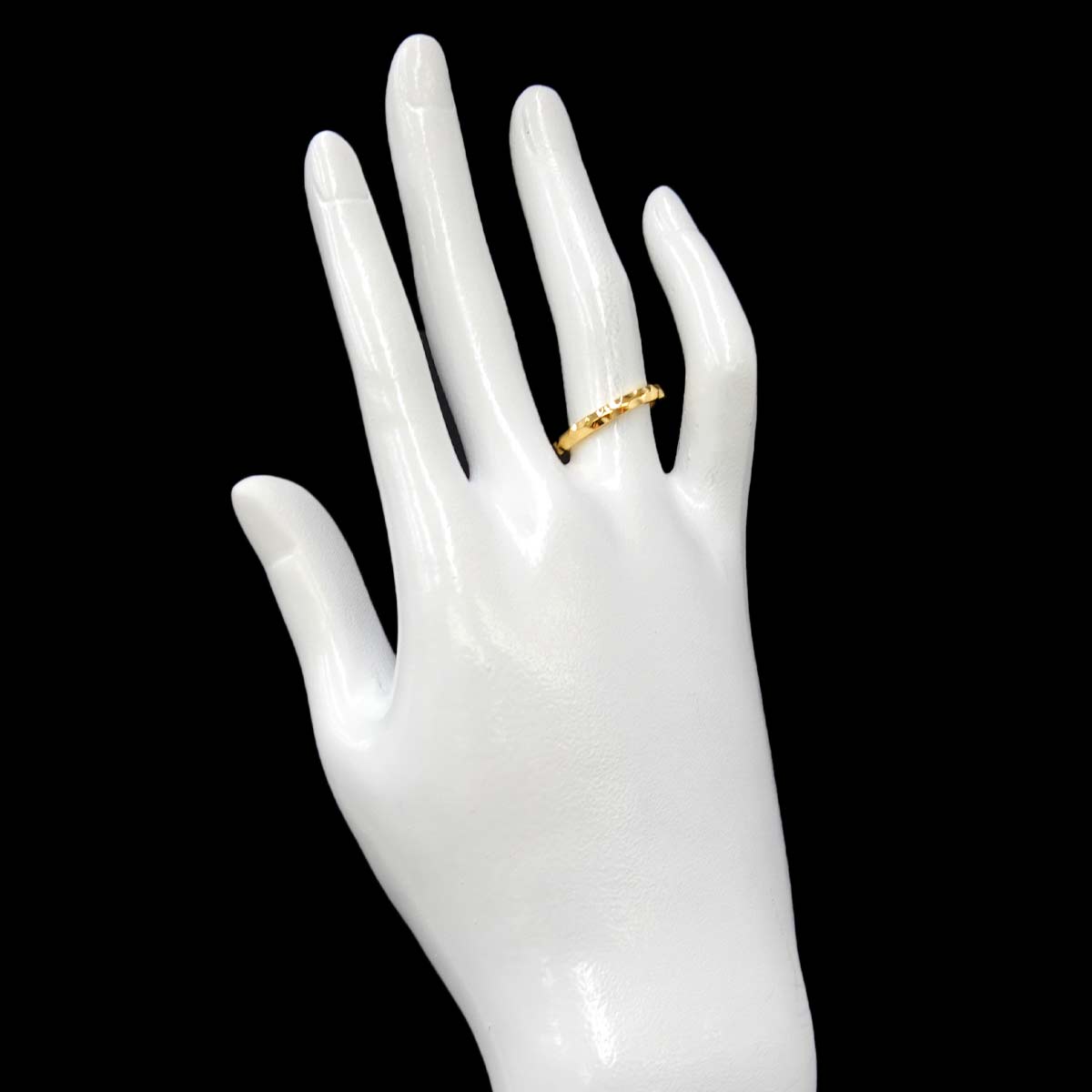 Monogram Ring 18K YG 750 Size51 5.5-5.75(US)