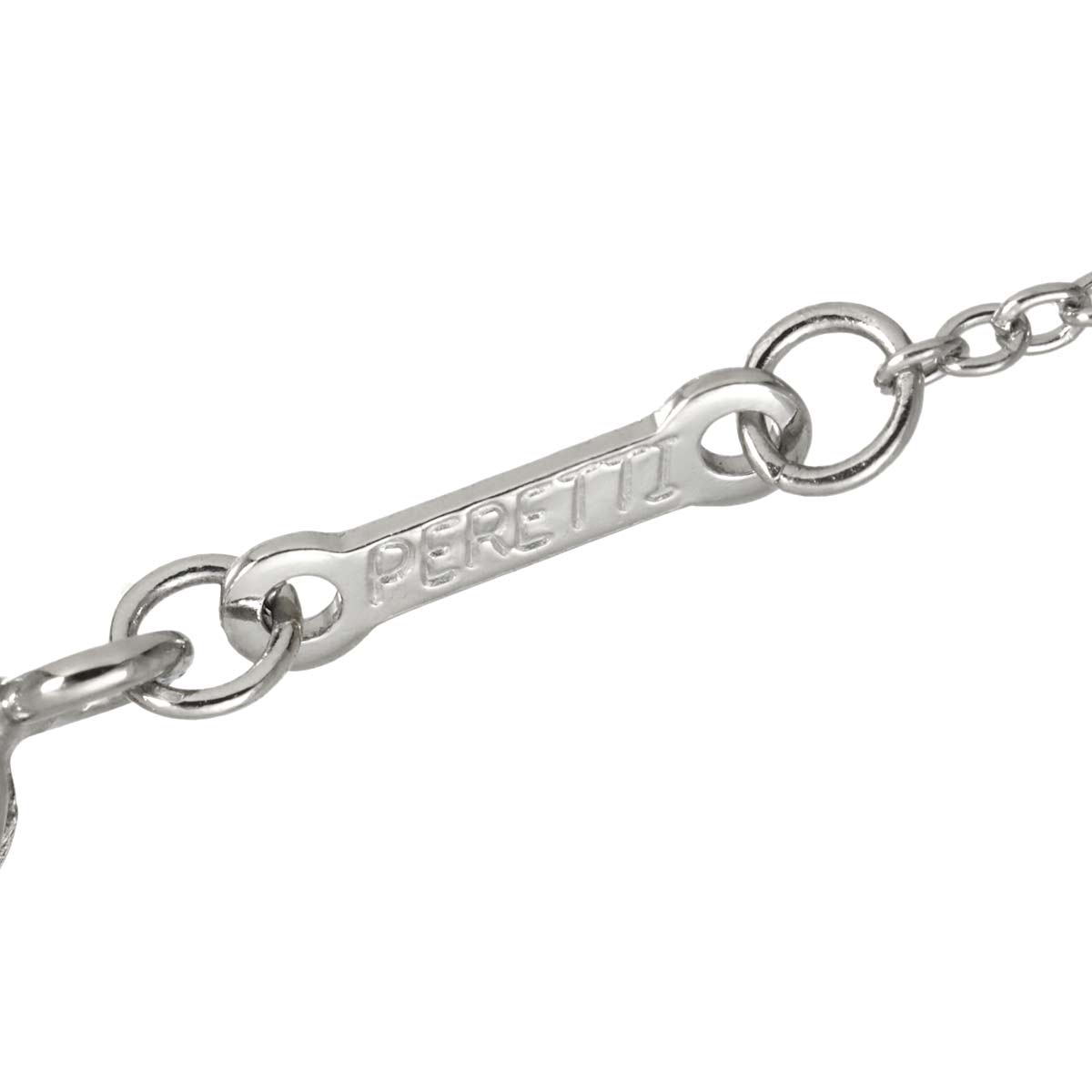 Infinity Cross Necklace Platinum
