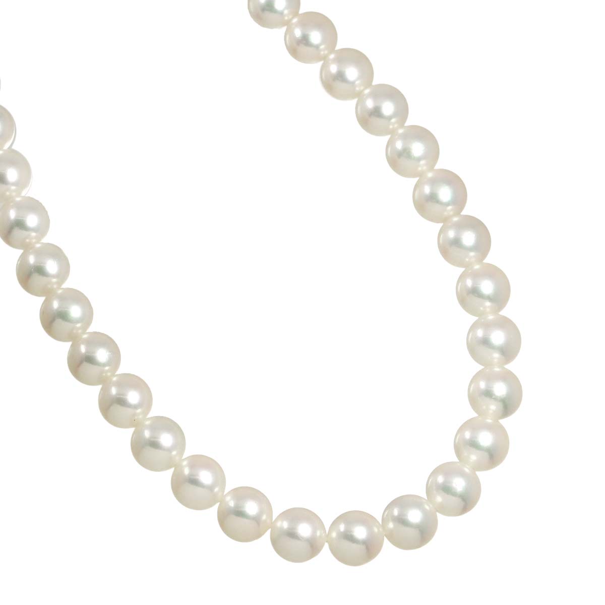 Akoya Pearl 6.5-6.0mm Necklace 14K White Gold 585