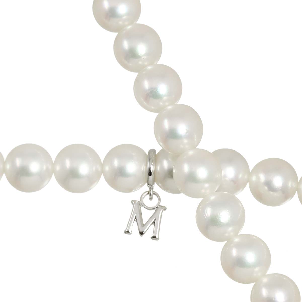 Akoya Pearl 6.5-6.0mm Necklace 14K White Gold 585
