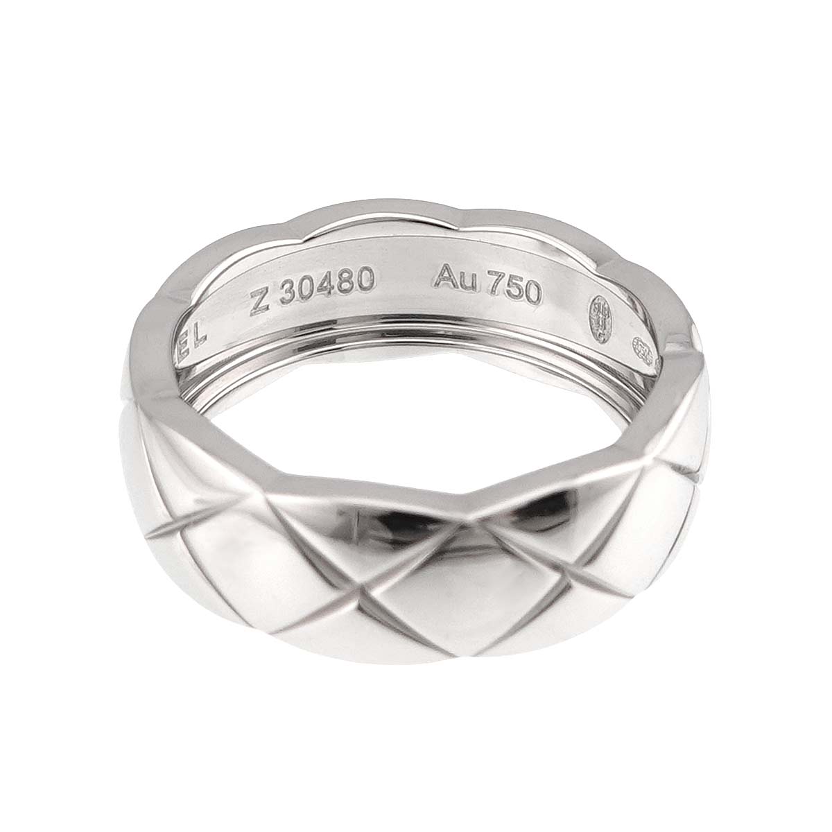 Coco Crush MM Ring 18K WG 750 size52 6(US)