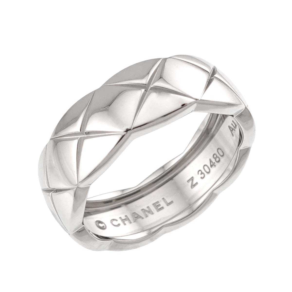 Coco Crush MM Ring 18K WG 750 size52 6(US)