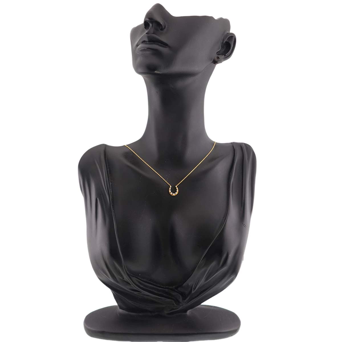 Diamond 0.08ct Necklace 18K YG 750