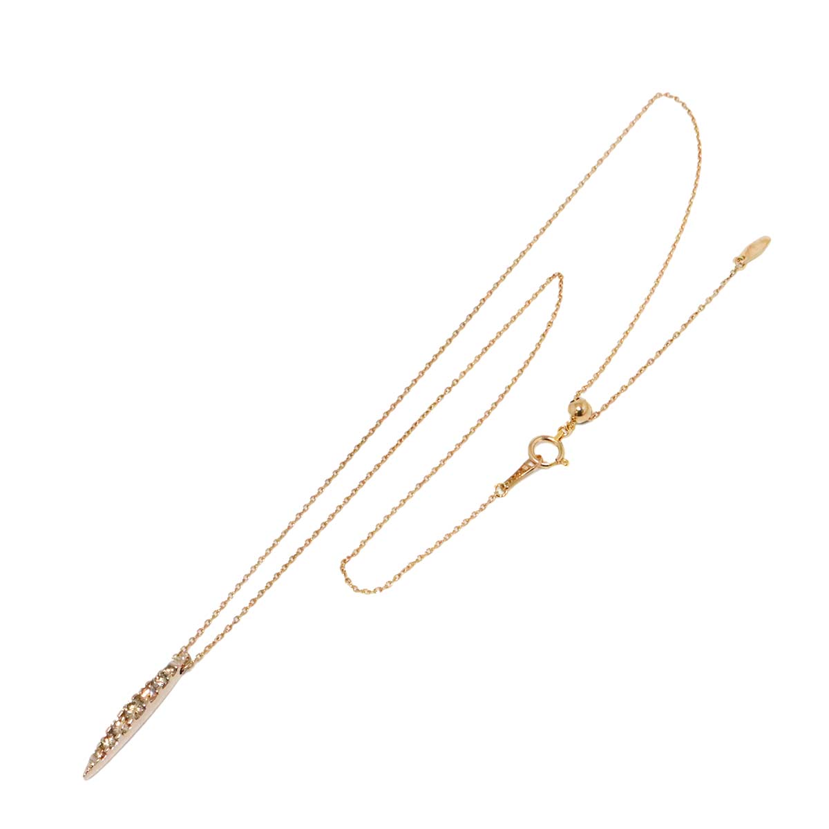 Brown Diamond 0.50ct Necklace 18K Brown Gold 750