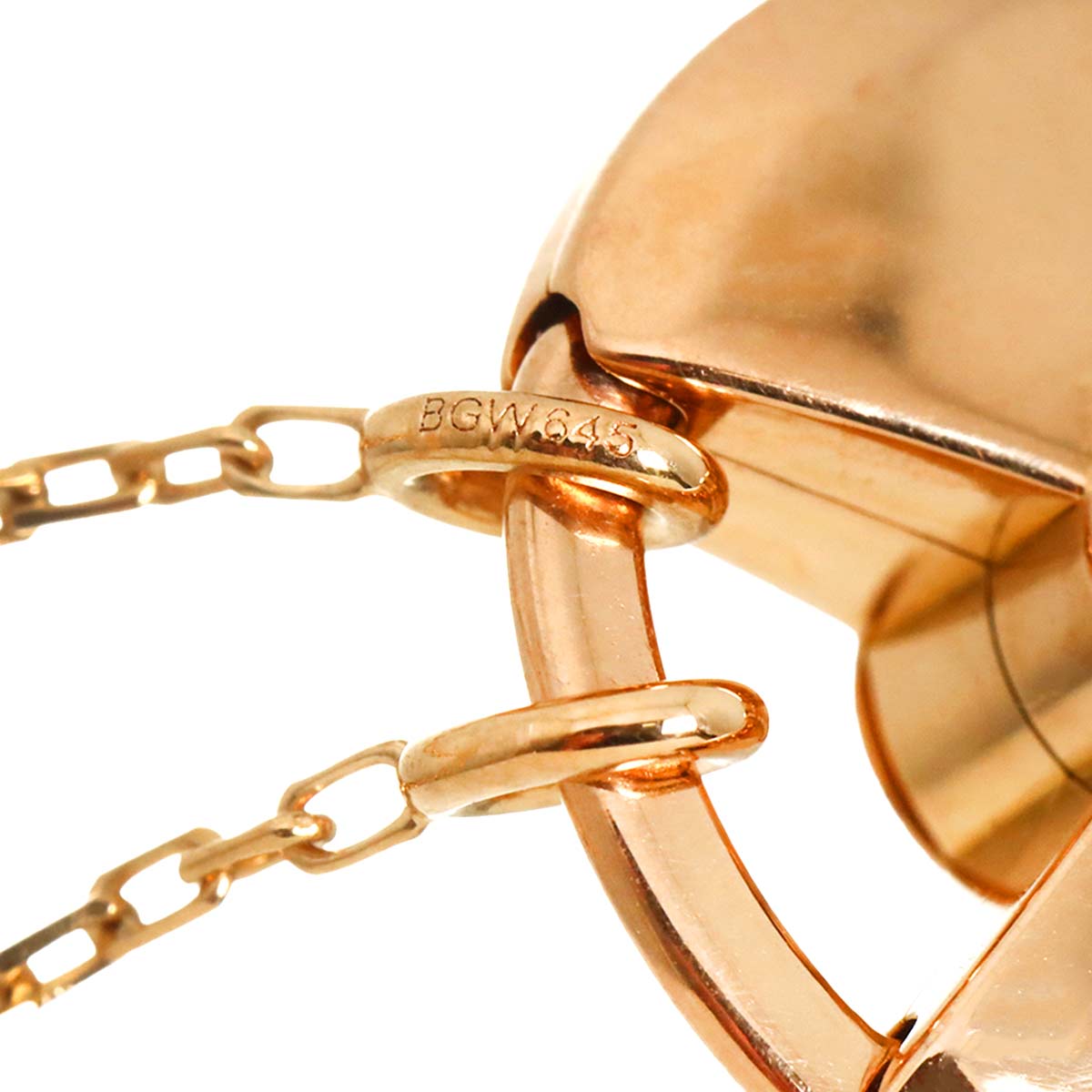 Amulette De Onyx Diamond Necklace SM 18K Pink Gold 750