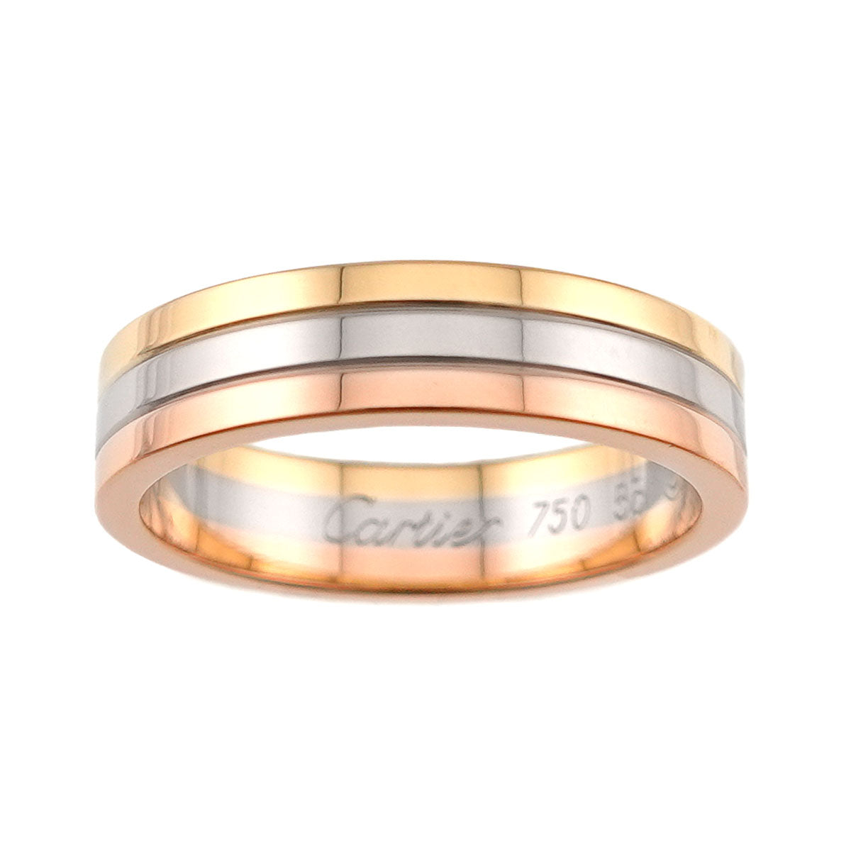 Vendome Ring 18K YG WG PG 750 size55 6.75-7.25(US)