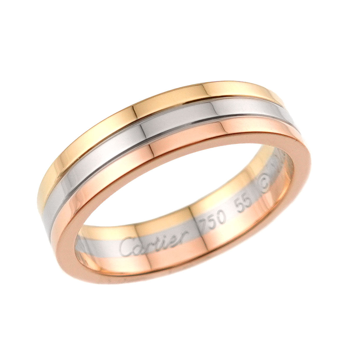 Vendome Ring 18K YG WG PG 750 size55 6.75-7.25(US)