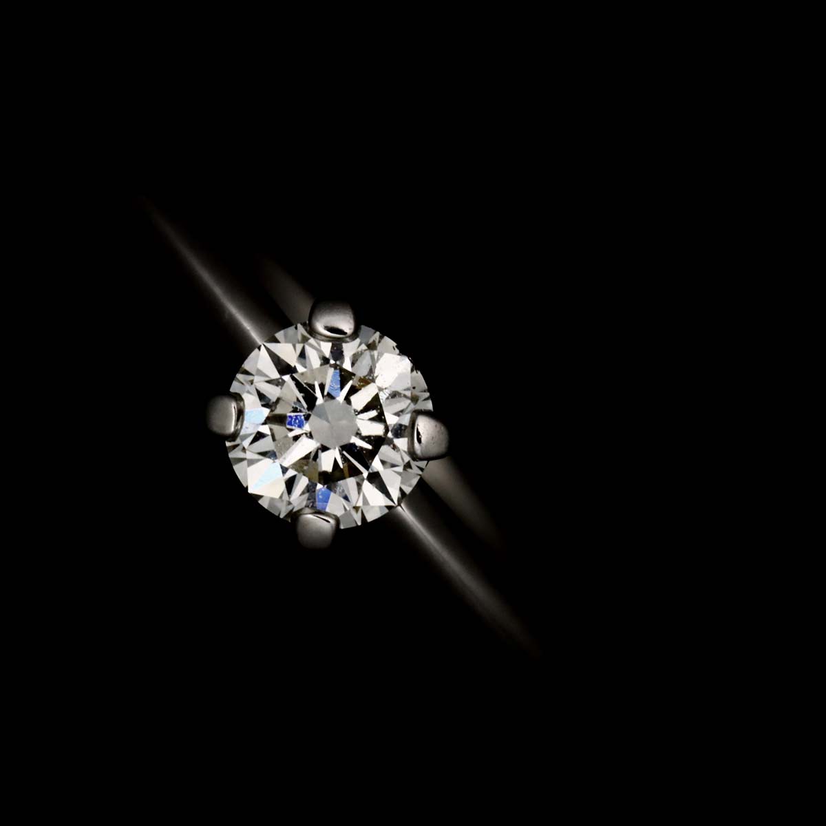 Diamond 0.18ct I/VS2/3EX Ring Pt 2.75-3(US)