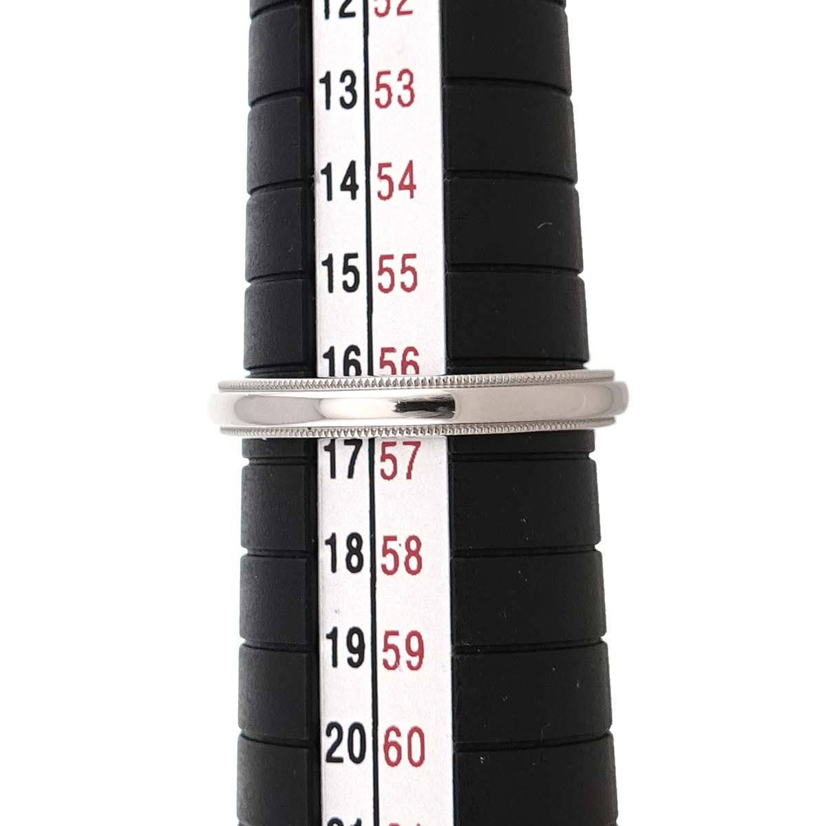 Milgrain Band Ring Pt Platinum Size7.5(US)