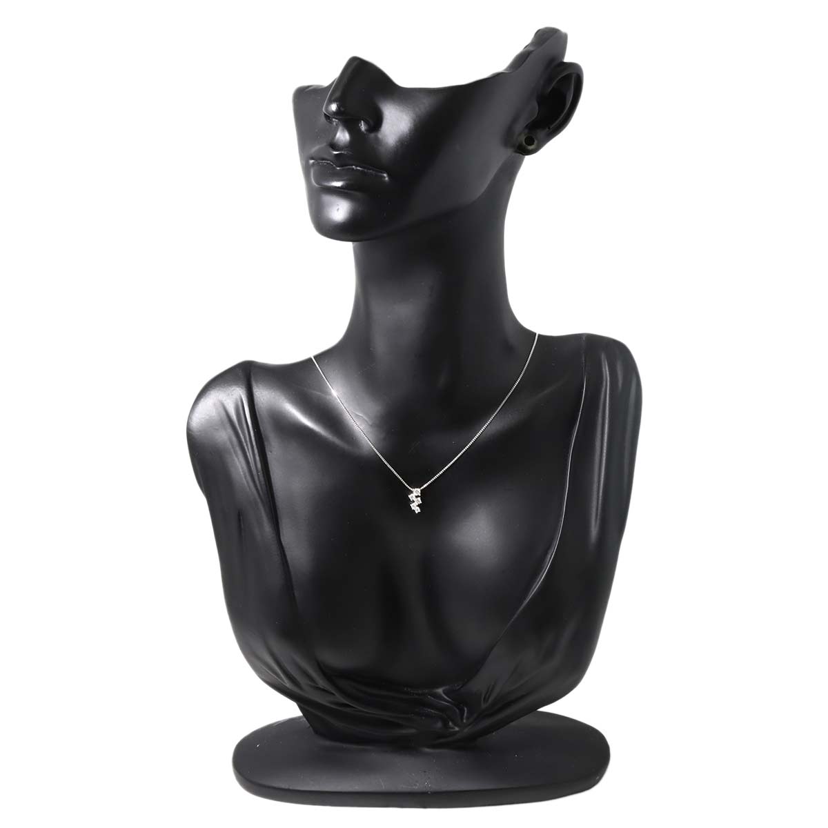 Diamond 0.38ct Necklace 18K WG 750