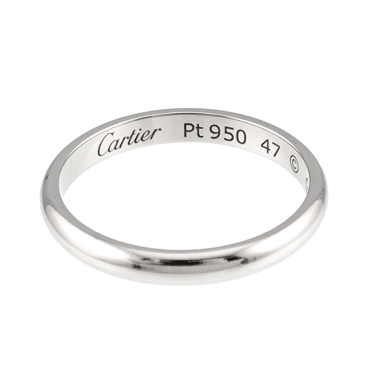 1895 Classic Ring Platinum Size47 4(US)