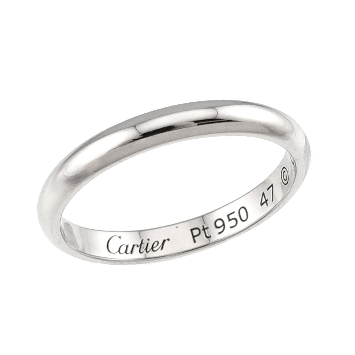1895 Classic Ring Platinum Size47 4(US)