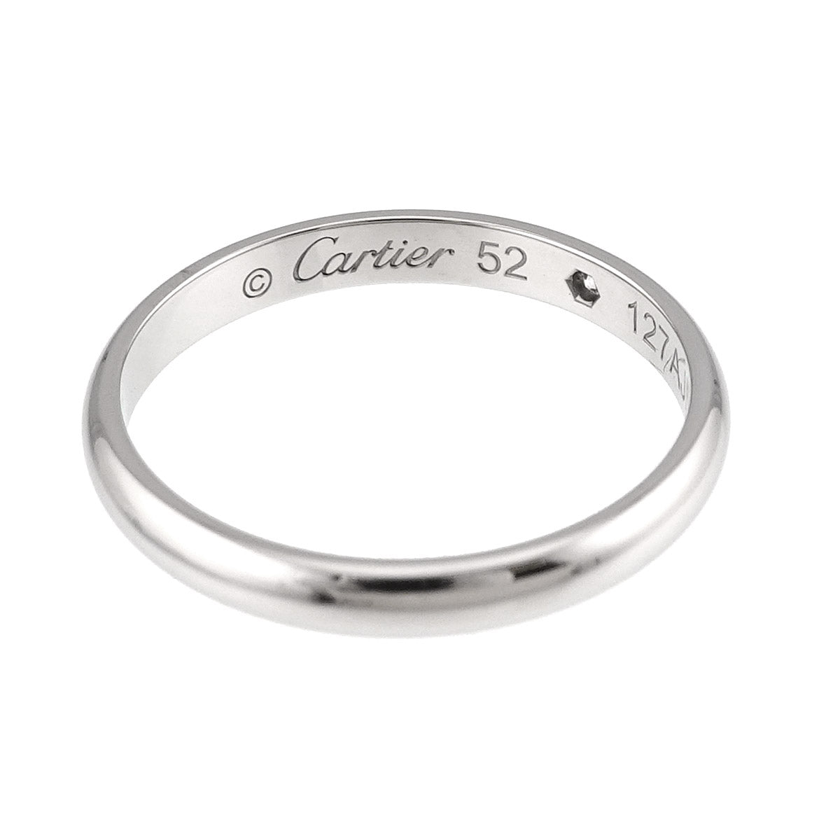 Classic Ring Platinum Size52 5.5-5.75(US)