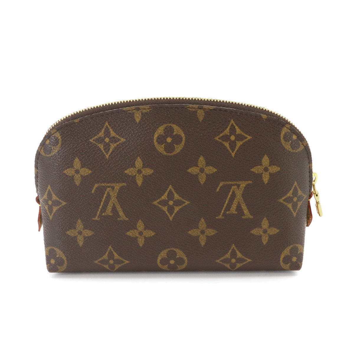 Monogram Pochette Cosmetic Pouch Brown M47515 Purse