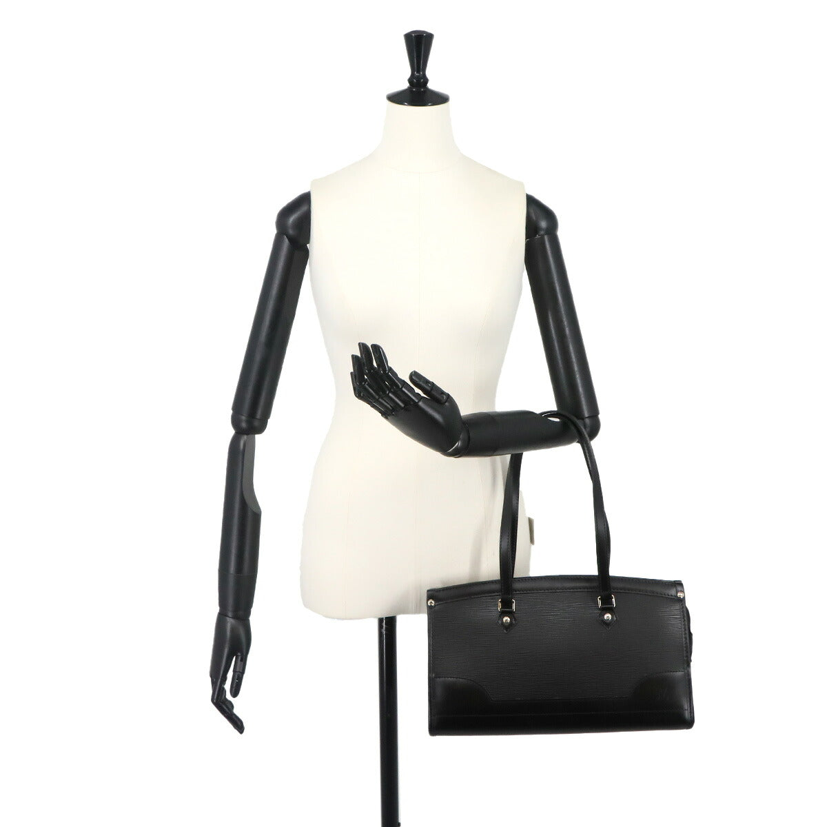Epi Madeline PM Shoulder Bag Leather Noir M59332 Purse