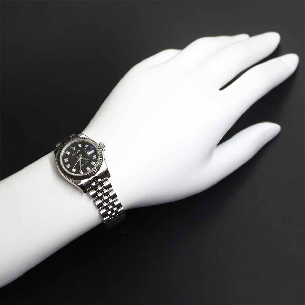 Datejust 179174G Serial Random Diamond 750 WG Automatic