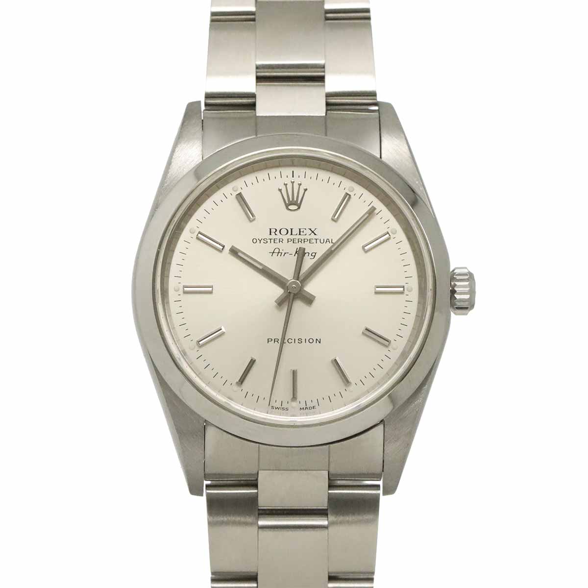 Air King 14000 Serial A Automatic Silver Dial Mens Watch