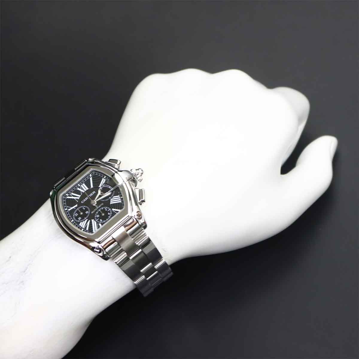 Roadster Chronograph W62007X6 Date Automatic Black Dial Mens