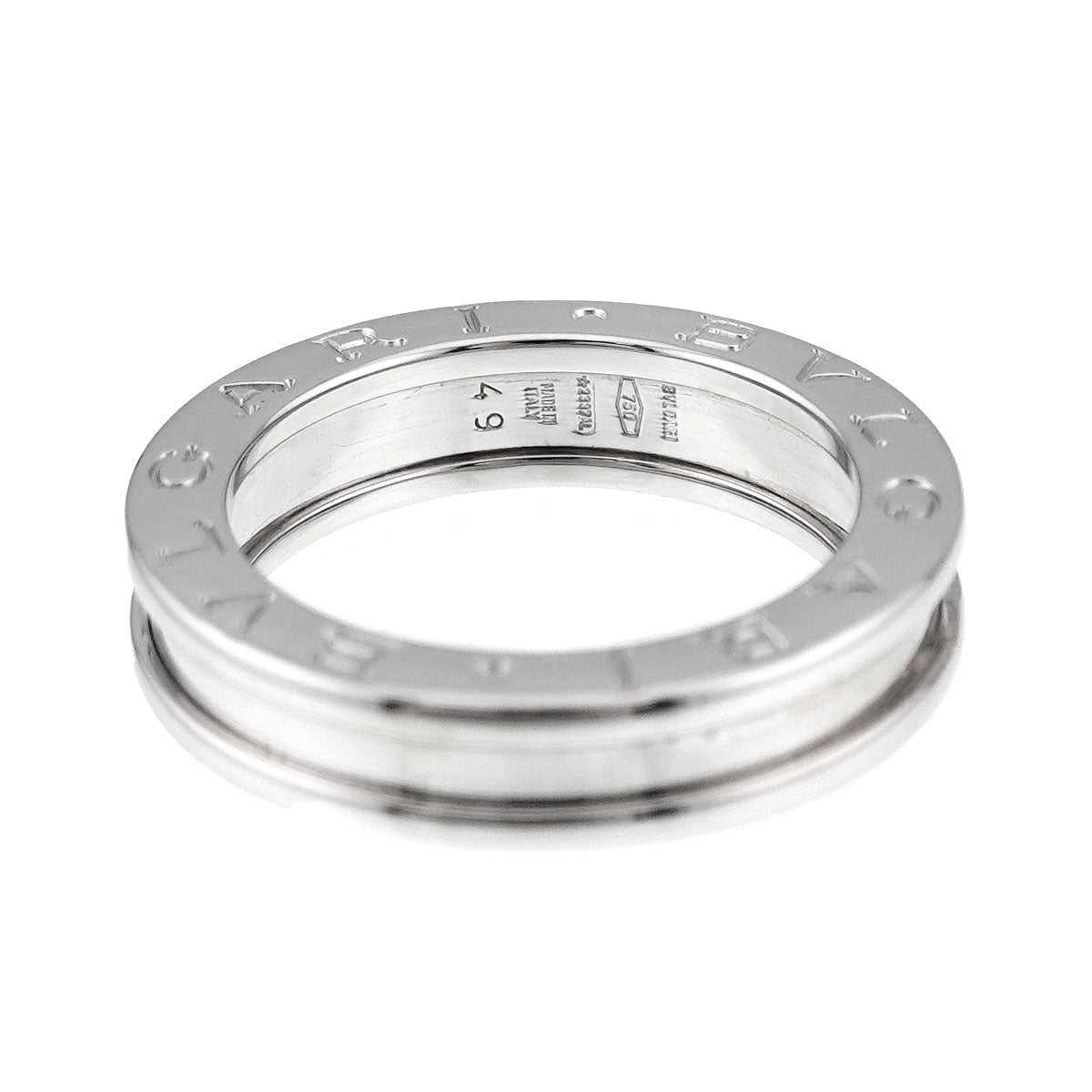 B-zero1 1Band Ring 18K WG 750 size49 4.75-5(US)