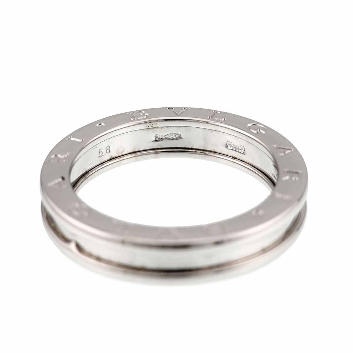 B-ZERO1 3 BAND Ring 18K White Gold 750 Size58 8-8.25(US)