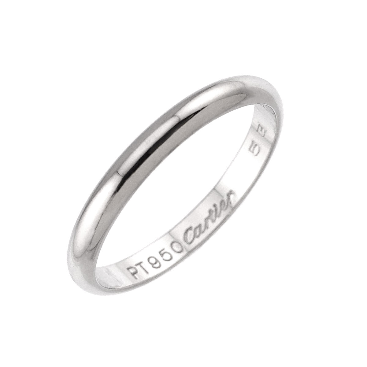 Classic Ring Platinum Size53 6.25-6.5(US)