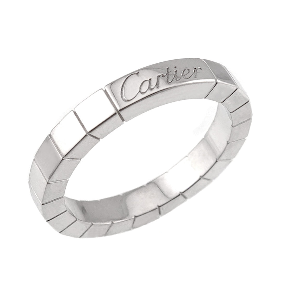Laniere Ring 18K White Gold 750 Size52 5.75-6(US)