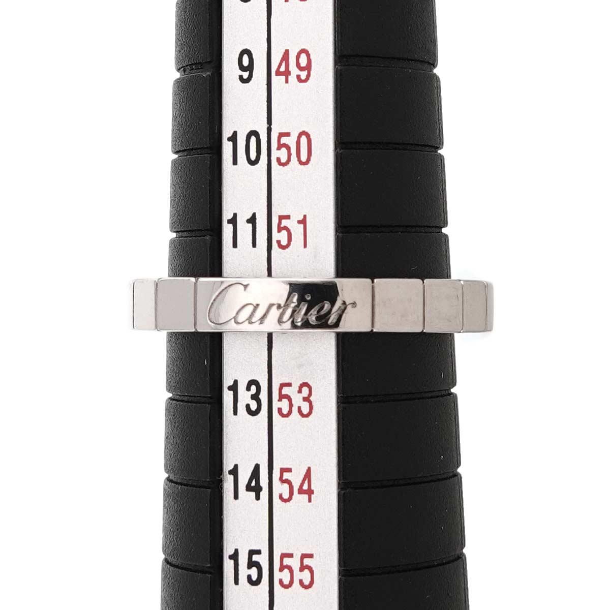 Laniere Ring 18K White Gold 750 Size52 5.75-6(US)