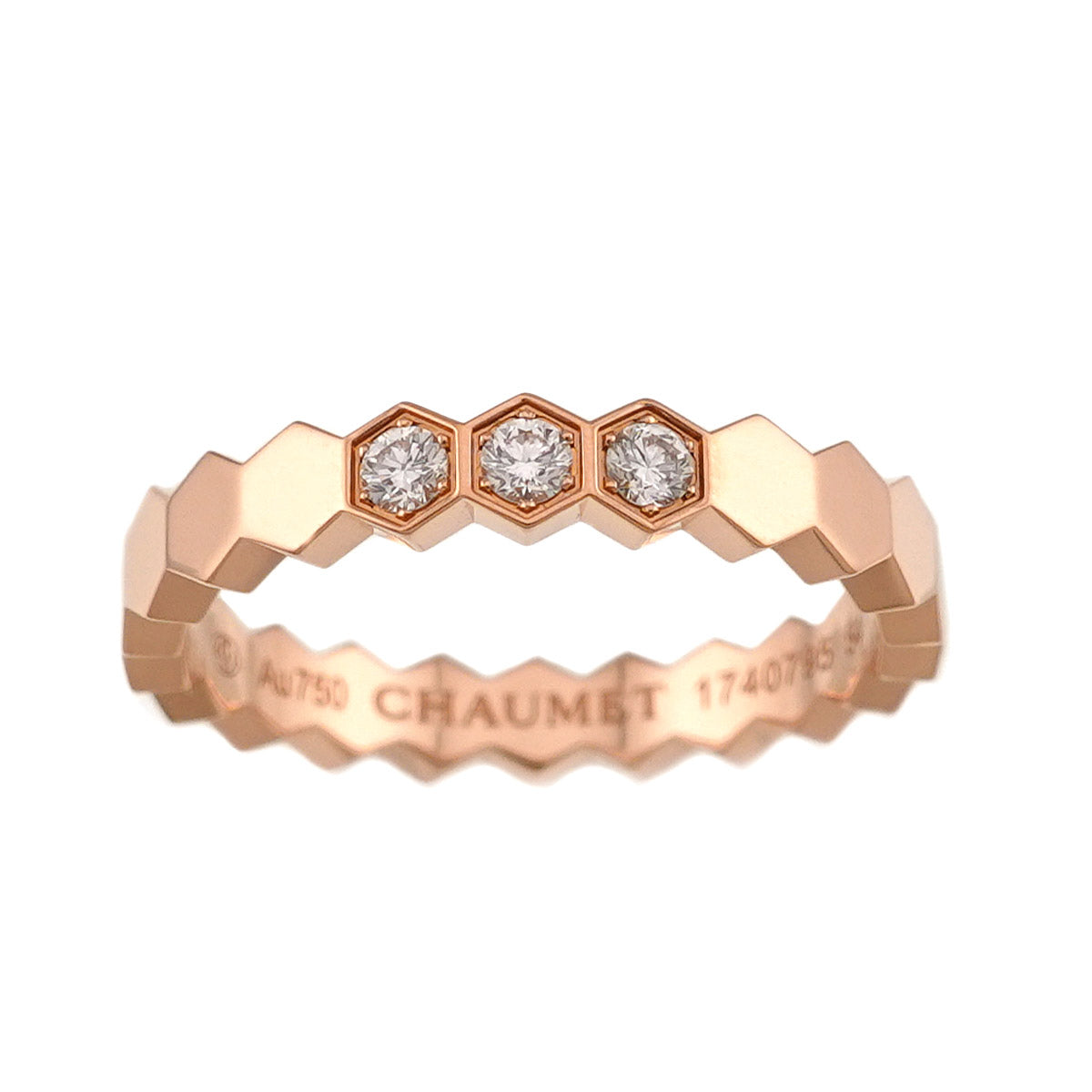 Bee My Love Ring 18K PG 750 size54 6.5-6.75(US)