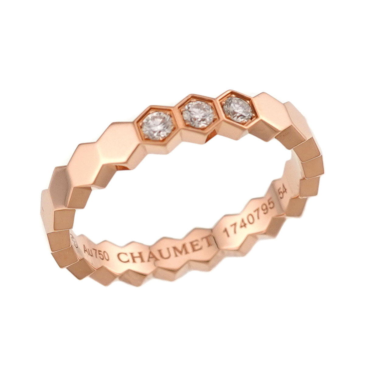 Bee My Love Ring 18K PG 750 size54 6.5-6.75(US)