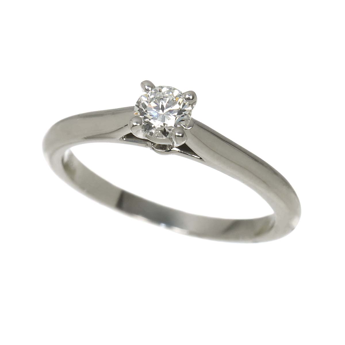 Diamond 0.23ct E/VS1/3EX Ring Platinum size49 4.75-5(US)