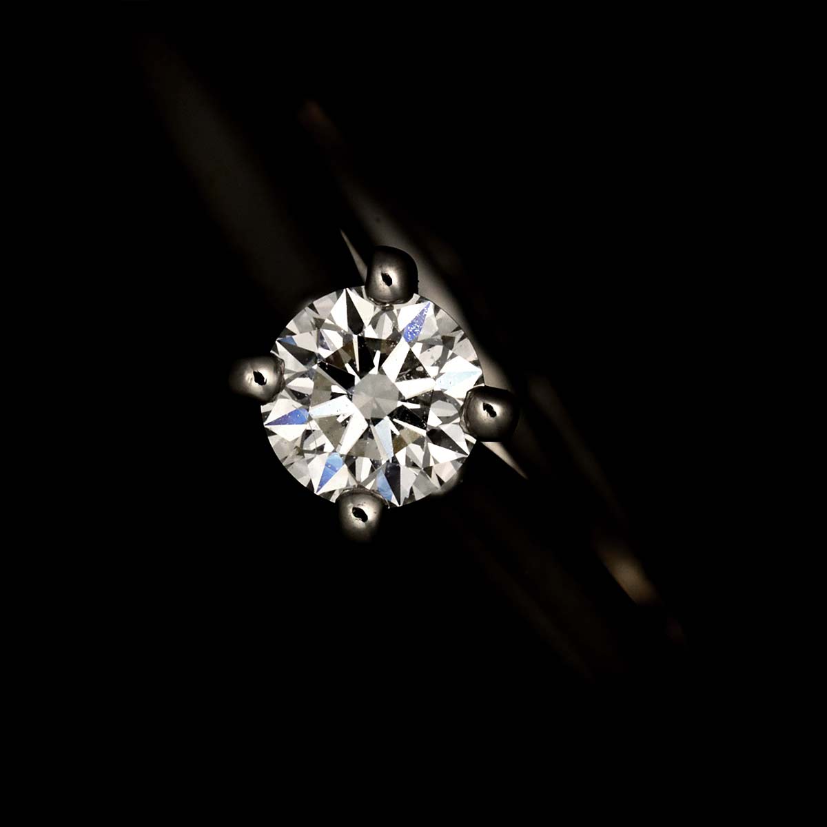 Diamond 0.23ct E/VS1/3EX Ring Platinum size49 4.75-5(US)