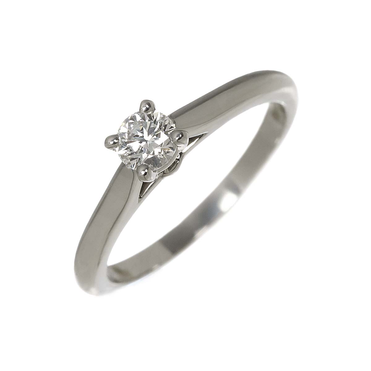 Diamond 0.23ct E/VS1/3EX Ring Platinum size49 4.75-5(US)