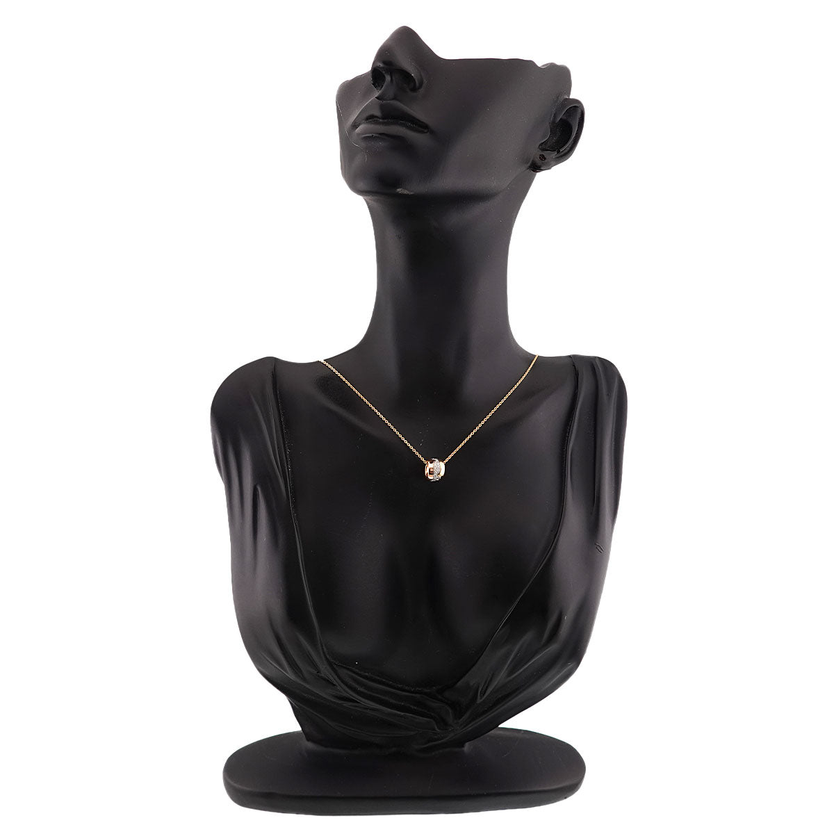 Fusion Diamond Necklace 18K YG WG PG 750