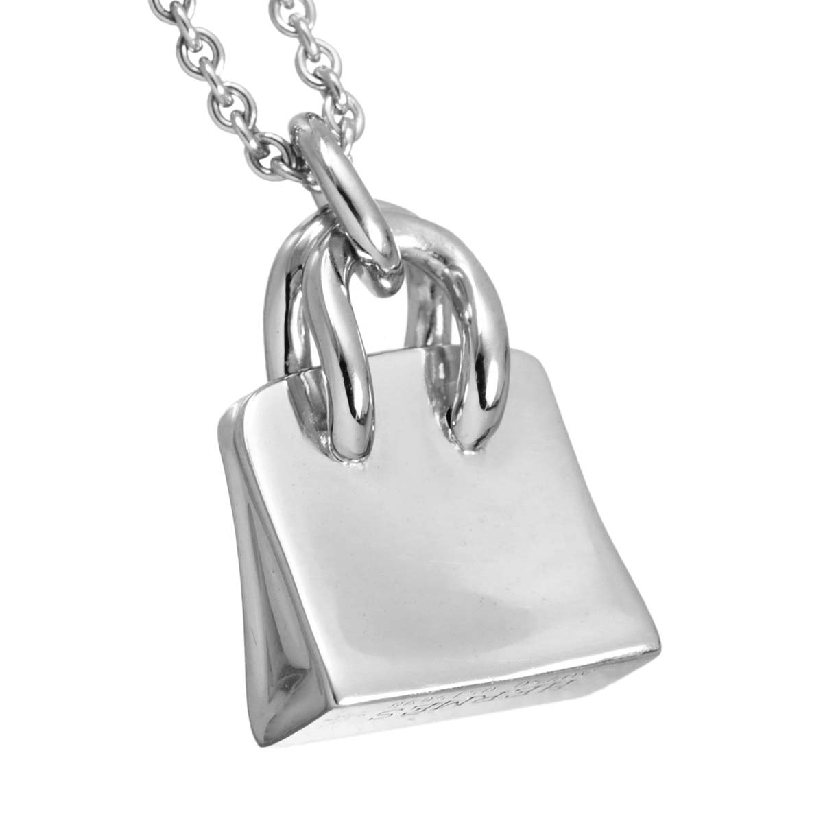 Amulet Diamond Necklace 18K White Gold 750