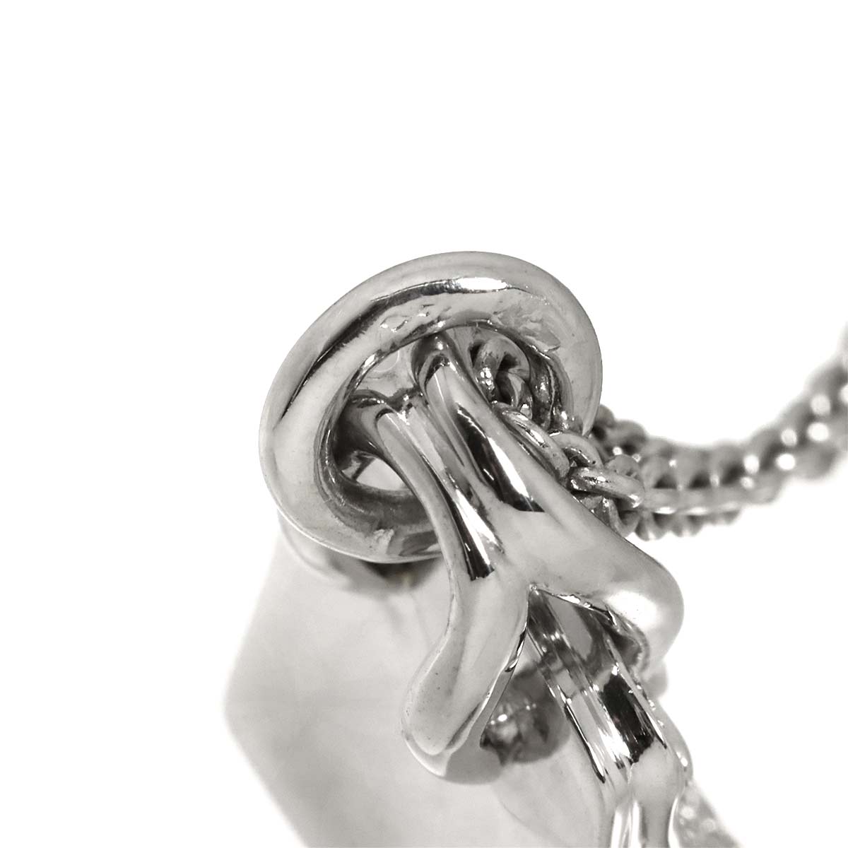 Amulet Diamond Necklace 18K White Gold 750